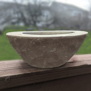 Aged Antique Fire Bowl