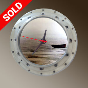 Stainless Clock - PTown Drury